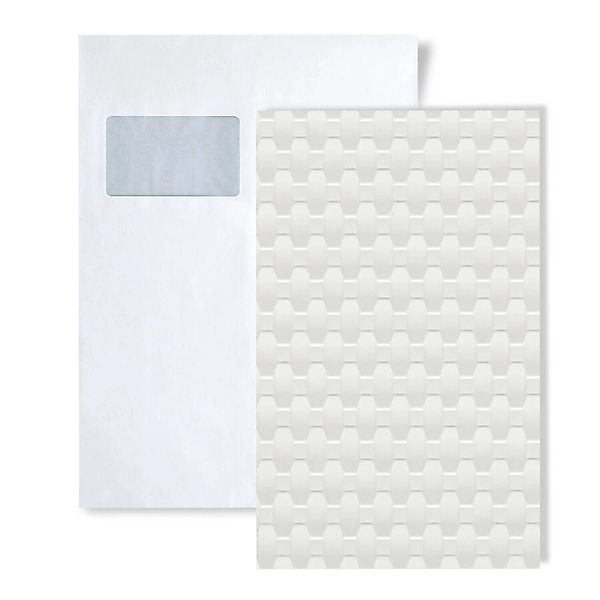 Wallface 1 MUSTERSTÜCK S-24954 DIN A5 Wandpaneel MUSTER RATTAN 20 Snow Whit günstig online kaufen