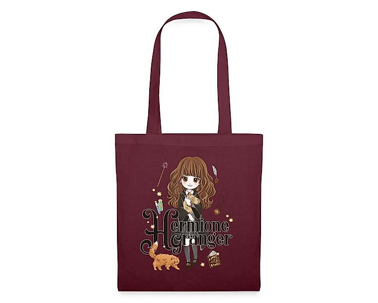 Spreadshirt Henkeltasche Harry Potter Hermine Granger Chibi Stoffbeutel (1- günstig online kaufen
