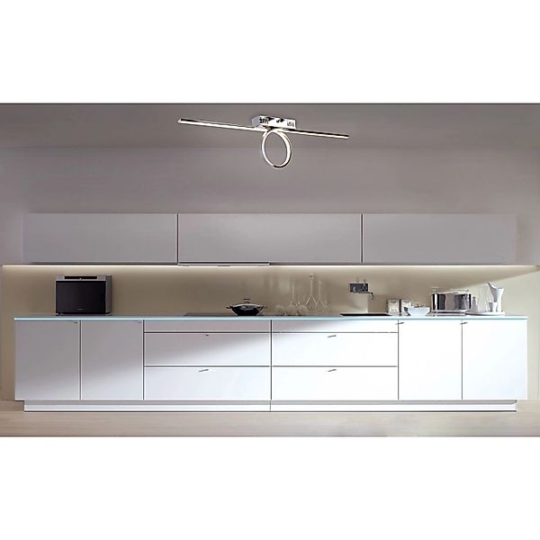 näve LED Deckenleuchte »"Loop"« 1 Stk. Warmweiß modernes Design; incl. Traf günstig online kaufen