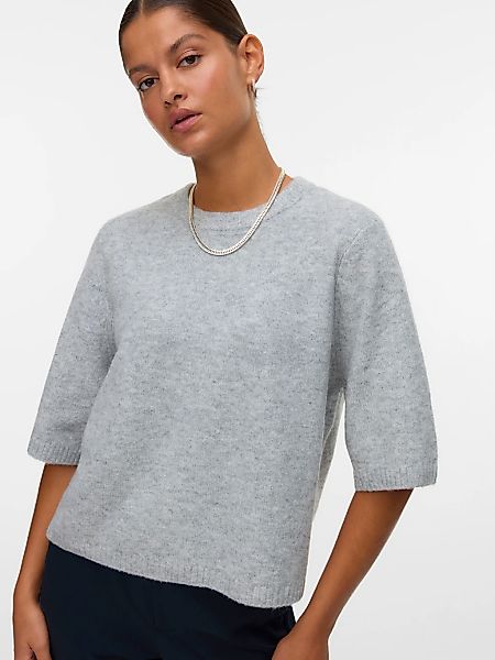 Vero Moda Rundhalspullover "VMBOOM 2/4 O-NK OVERSIZE PULLOVE GA NOOS" günstig online kaufen