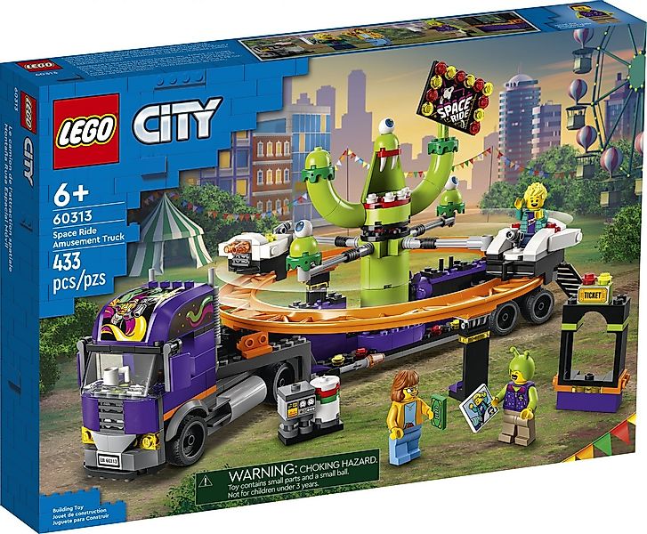 LEGO® LEGO® City 60313 LKW mit Weltraumkarussell Konstruktionsspielsteine, günstig online kaufen