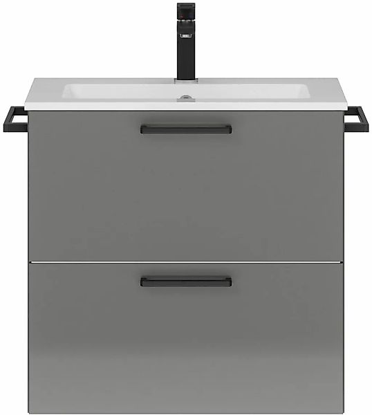 nobilia Waschtisch-Set "Tolvina" vormontiert, mit Soft-Close, 1 Stk. tlg. günstig online kaufen