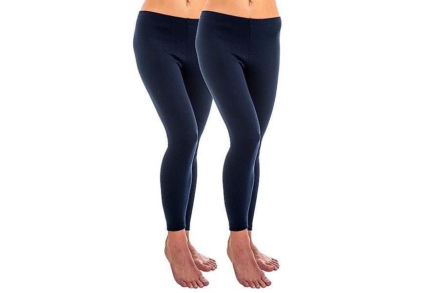 HERMKO Leggings 1720 2er Pack Damen Legging aus 100% Bio-Baumwolle, Legging günstig online kaufen