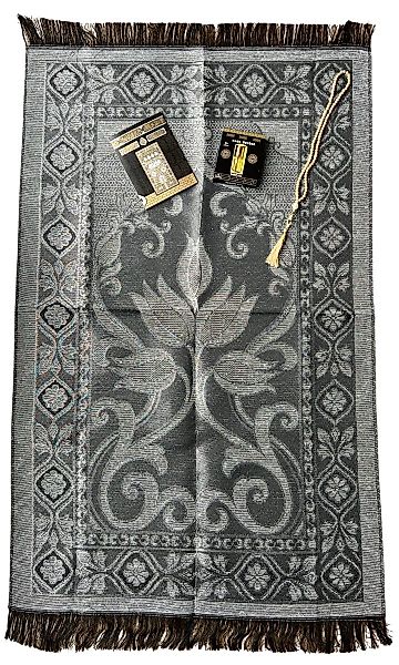 Lale Collection® Orientteppich Gebetsteppich Kaaba schwarz günstig online kaufen
