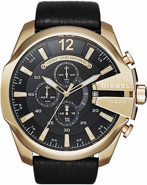 Diesel Chronograph MEGA CHIEF DZ4344, Quarzuhr, Armbanduhr, Herrenuhr, Stop günstig online kaufen