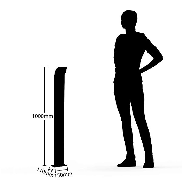 Lucande Tinna LED-Wegeleuchte, 100 cm günstig online kaufen