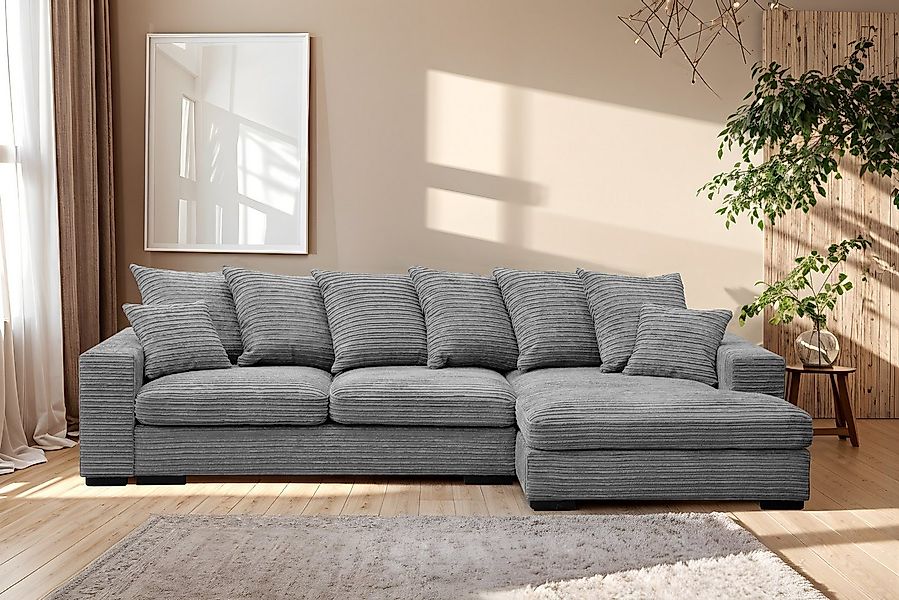 Kaiser Möbel Ecksofa Sofa L-form, Couch günstig online kaufen