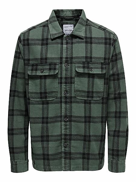 ONLY & SONS Langarmhemd ONSOLIVER TWILL günstig online kaufen
