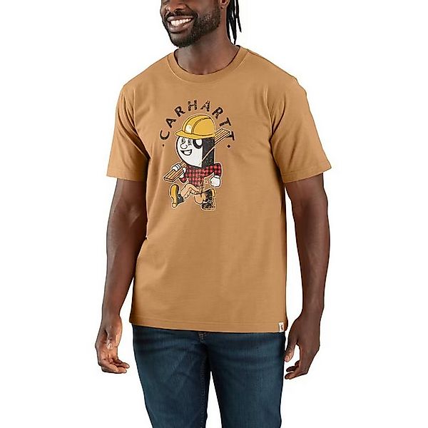 Carhartt T-Shirt 106534 Kurzarm mit Zimmermann-Grafik günstig online kaufen