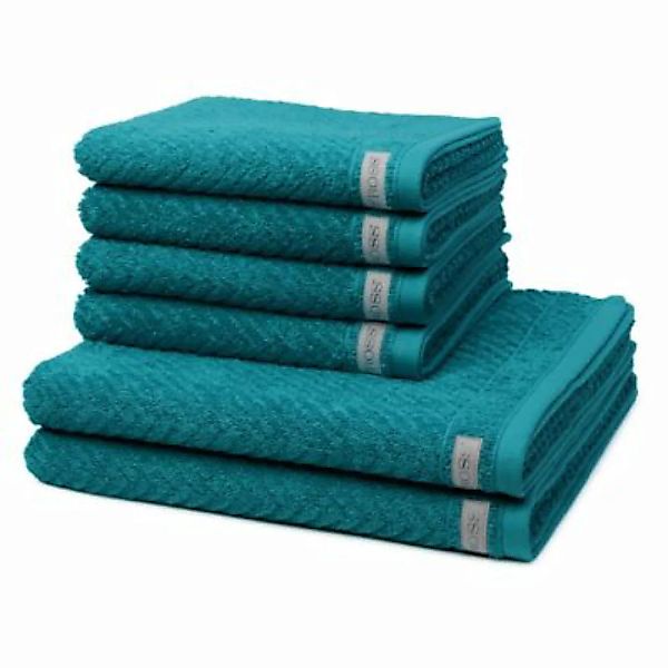 Ross 4 X Handtuch 2 X Duschtuch - im Set Smart Handtücher grün günstig online kaufen