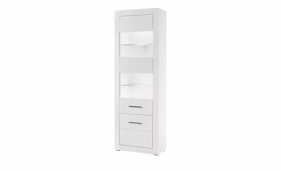Vitrine  Bristol ¦ weiß ¦ Maße (cm): B: 65 H: 198 T: 35.0 Schränke > Vitrin günstig online kaufen