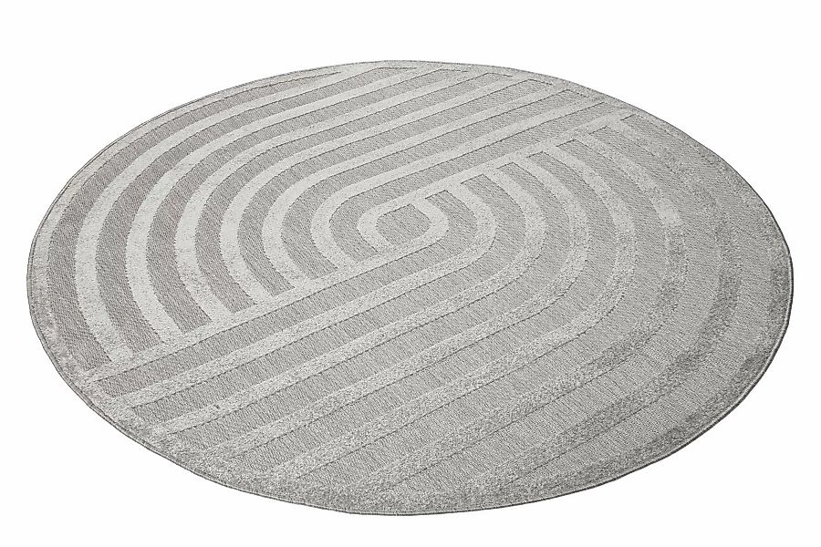 Esprit Outdoorteppich »Spirit, ESP-54229«, rund, 6 mm Höhe, mit Hoch-Tief-E günstig online kaufen