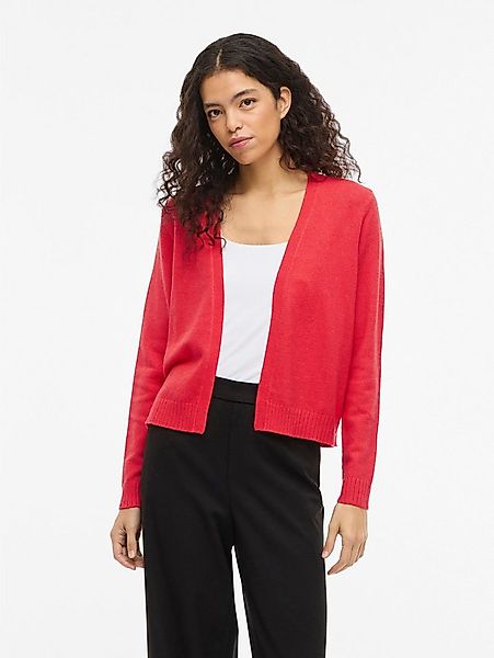 Vila Cardigan VIRIL SHORT L/S KNIT CARDIGAN-NOOS Materialmix, regular fit günstig online kaufen