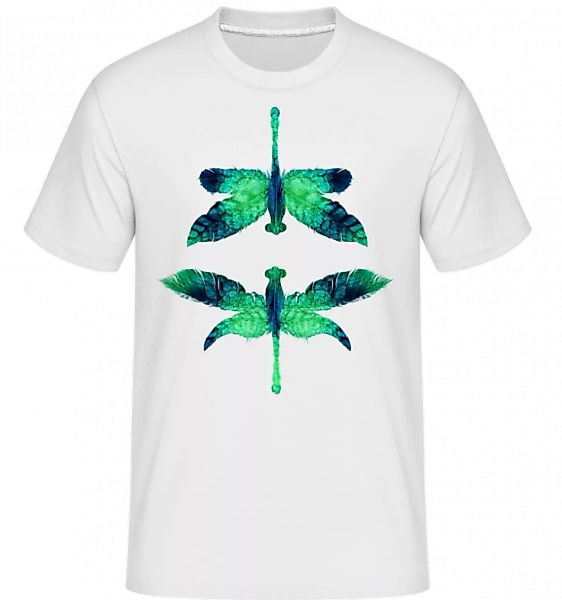Blatt Libelle · Shirtinator Männer T-Shirt günstig online kaufen