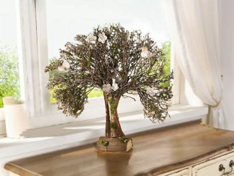 HOME Living Deko-Baum Natürlichkeit Dekoobjekte braun günstig online kaufen