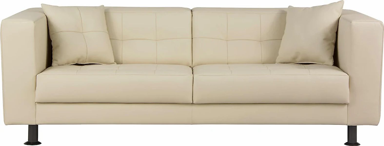 Home affaire 3-Sitzer "Bengo" mit Steppung im Sitz- und Rückenbereich, incl günstig online kaufen