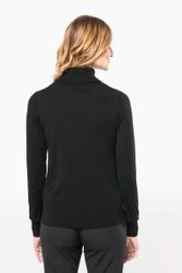 Kariban Sweatshirt Merino-Damenpullover mit Rollkragen günstig online kaufen