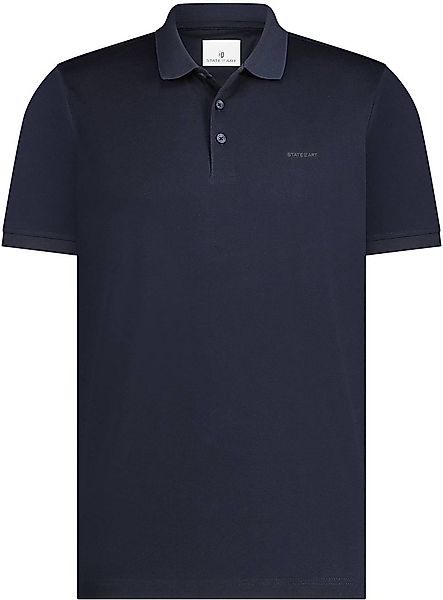 State of Art Poloshirt Mercerized Piqué Navy - Größe XL günstig online kaufen