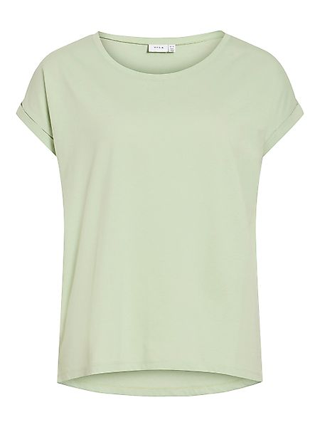 Vila Rundhalsshirt "VIDREAMERS NEW PURE T-SHIRT/SU-NOOS" Basic Damen-T-Shir günstig online kaufen