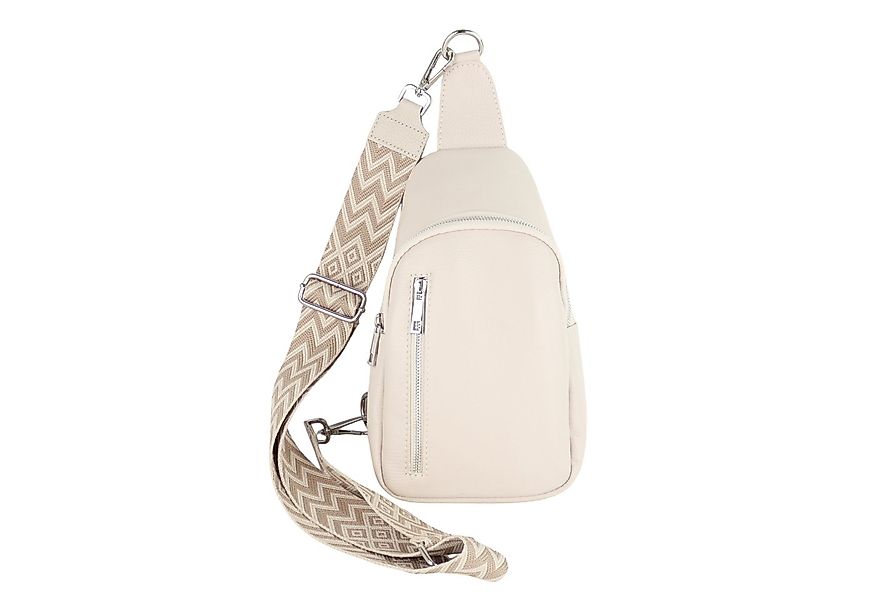 MIRROSI Umhängetasche Sling Bag,Brusttasche, aus Echtleder, Made in Italy ( günstig online kaufen
