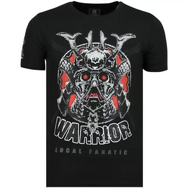 Local Fanatic  T-Shirt Savage Samurai Rhinestones Z günstig online kaufen