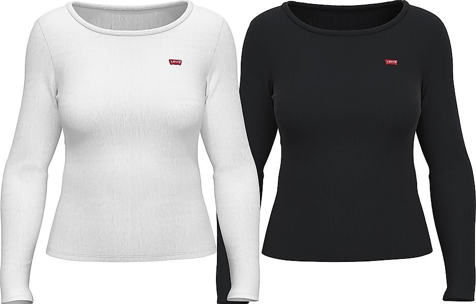Levi's® Langarmshirt LS 2 Pack Tee günstig online kaufen