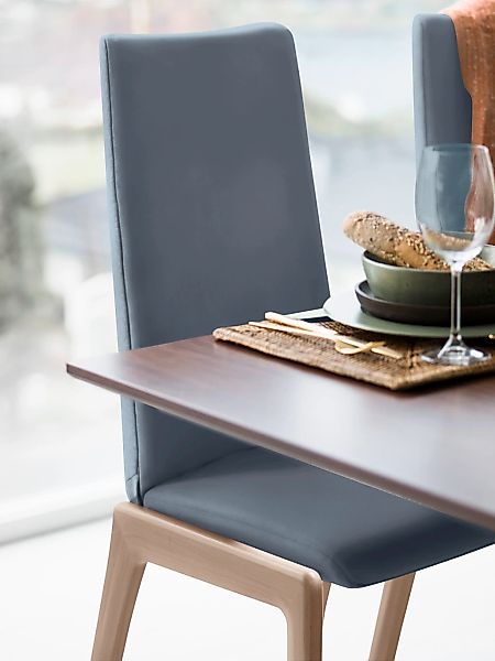 Stressless Polsterstuhl "Laurel" () High Back, Größe M, mit abgerundeten Be günstig online kaufen