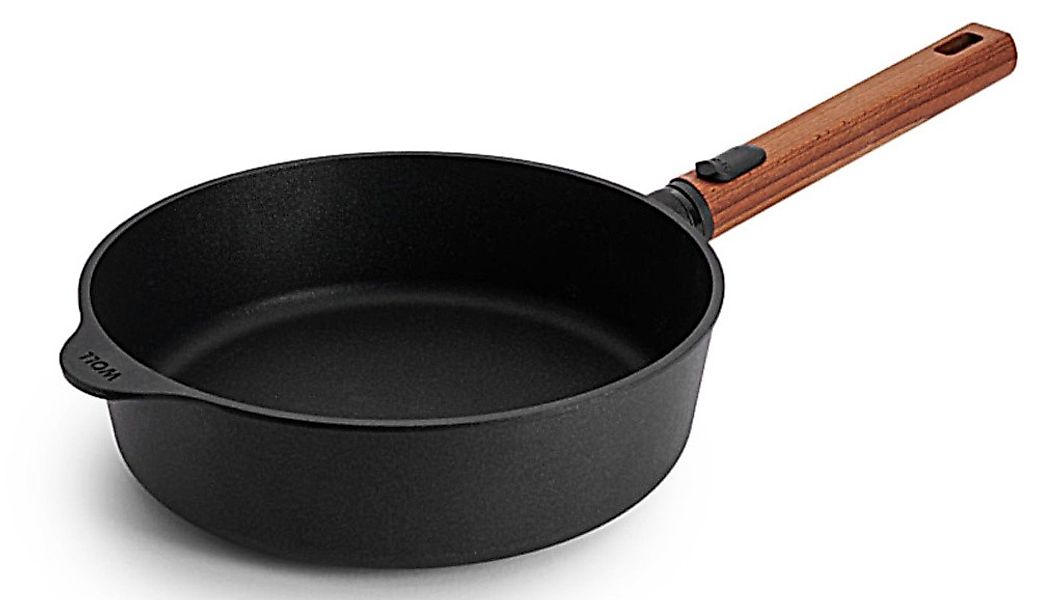 WOLL Schmorpfanne »Eco Logic QXR Guss-Hochrandpfanne« Aluminiumguss 1 Stk. günstig online kaufen