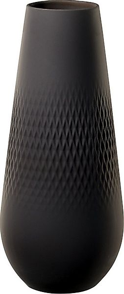 Villeroy & Boch Dekovase Manufacture Collier noir Vase No.3 Carré hoch (Lon günstig online kaufen