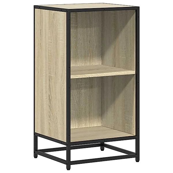 vidaXL Bücherregal Sonoma-Eiche 40x35x76 cm Holzwerkstoff 849095 günstig online kaufen