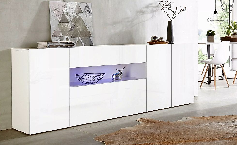 INOSIGN Sideboard, Breite 220 cm, ohne Beleuchtung günstig online kaufen