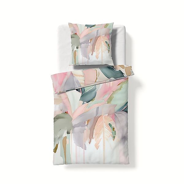 fleuresse Bettwäsche Fleuresse Mako-Satin Bettwäsche 155x220 günstig online kaufen