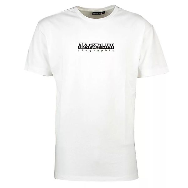 Napapijri S-box 1 Kurzärmeliges T-shirt S Bright White günstig online kaufen