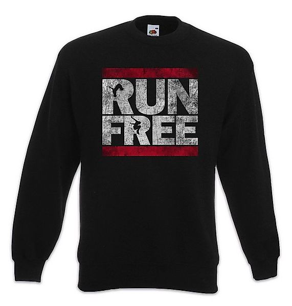 Urban Backwoods Sweatshirt Run Free Sweatshirt Parcours Parkour Sport Extre günstig online kaufen