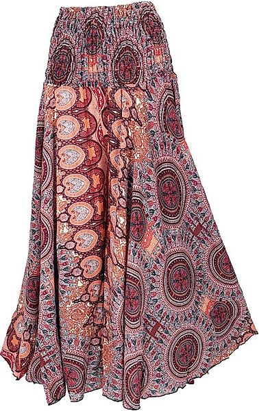 Guru-Shop Relaxhose Palazzohose, weite Boho Sommerhose, Hosenrock,.. altern günstig online kaufen