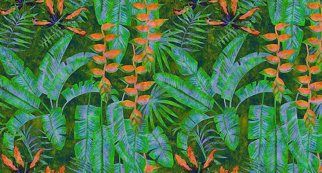 living walls Fototapete "Walls by Patel Tropicana 4" glatt Vlies, Wand, Sch günstig online kaufen