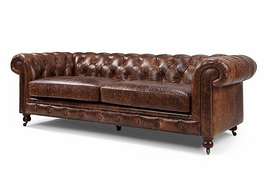 JVmoebel Sofa Chesterfield Design Luxus Polster Sofa Couch Sitz Garnitur Ec günstig online kaufen