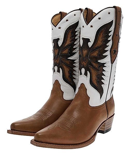 Sendra Boots 5514 ROSMY Braun Weiss günstig online kaufen