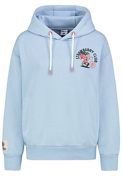 SUBLEVEL Hoodie mit Frucht-Motiv und Schriftzug Sweat Fruit günstig online kaufen