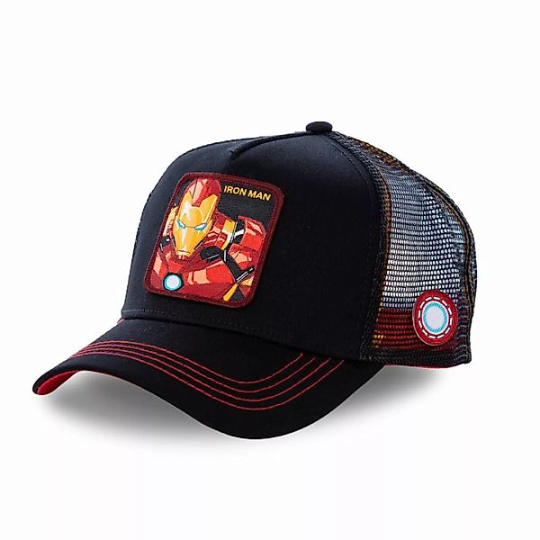 CAPSLAB Unisex Baseball Cap - Kappe, Marvel Front Patch, One Size Iron Man günstig online kaufen
