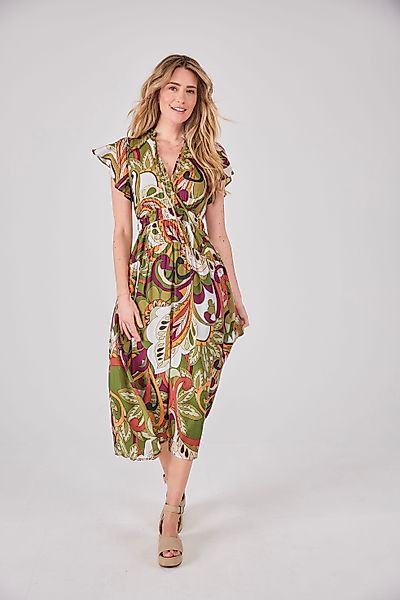 Lieblingsstück Midikleid EleaniL mit Volants günstig online kaufen