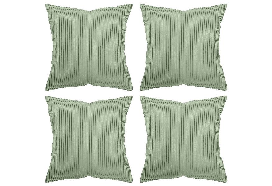 Amilian Kissenhüllen - 4er Set Kissenbezug - Zierkissenbezüge - Kissenbezüg günstig online kaufen