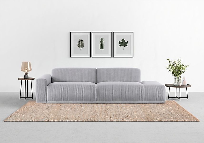 TRENDMANUFAKTUR Big-Sofa »Braga, mit hochwertigem Kaltschaum, Megasofa, in günstig online kaufen