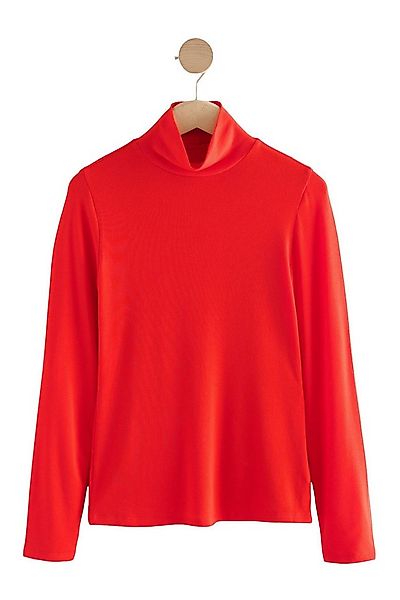 Next Blusenshirt Hochgeschlossenes Langarmoberteil mit Lyocell (1-tlg) günstig online kaufen