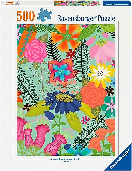 Ravensburger Puzzle Blumenjungle, 500 Puzzleteile, Made günstig online kaufen