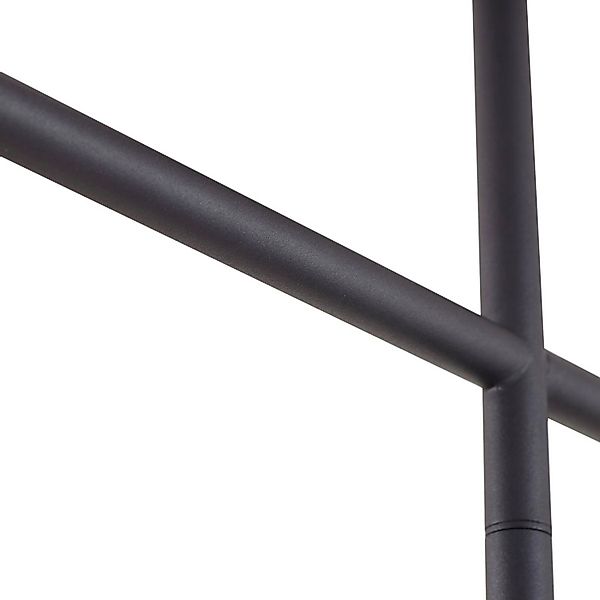 Lindby Deckenlampe Marilou Modern in Schwarz aus Metall 4-flammig GU10 Wohn günstig online kaufen