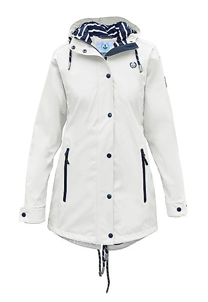 MADSea Regenjacke Friesennerz Weiß wasserdichter Regenmantel günstig online kaufen