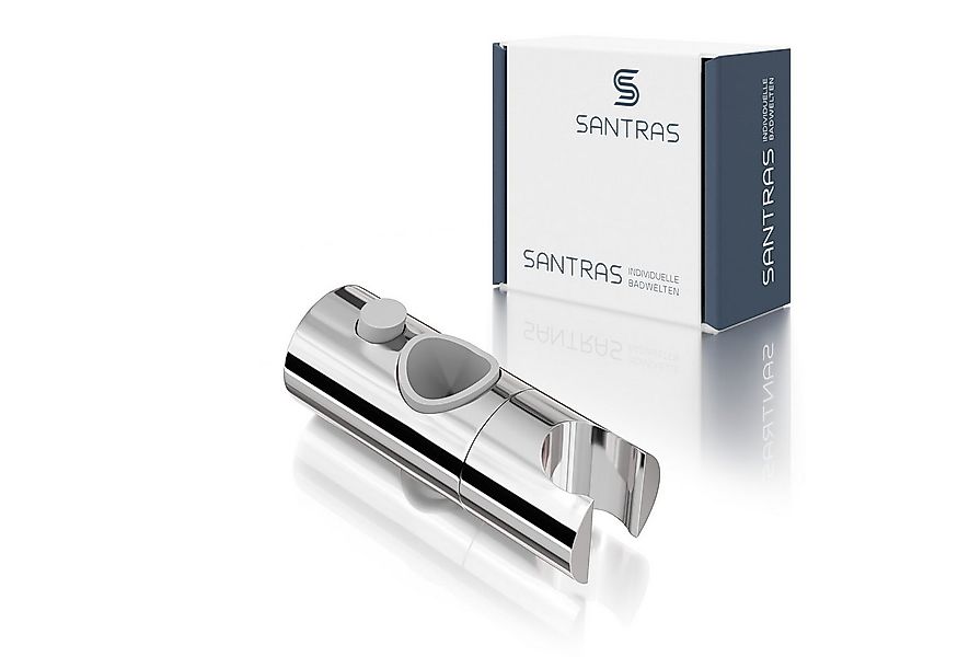 Santras Duschstange Gleiter Halterung für Handbrause mit Stange mit ø 18-25 günstig online kaufen