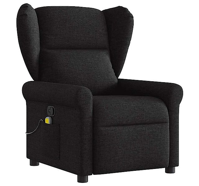 vidaXL Sessel Massagesessel Schwarz Stoff (1-St) günstig online kaufen