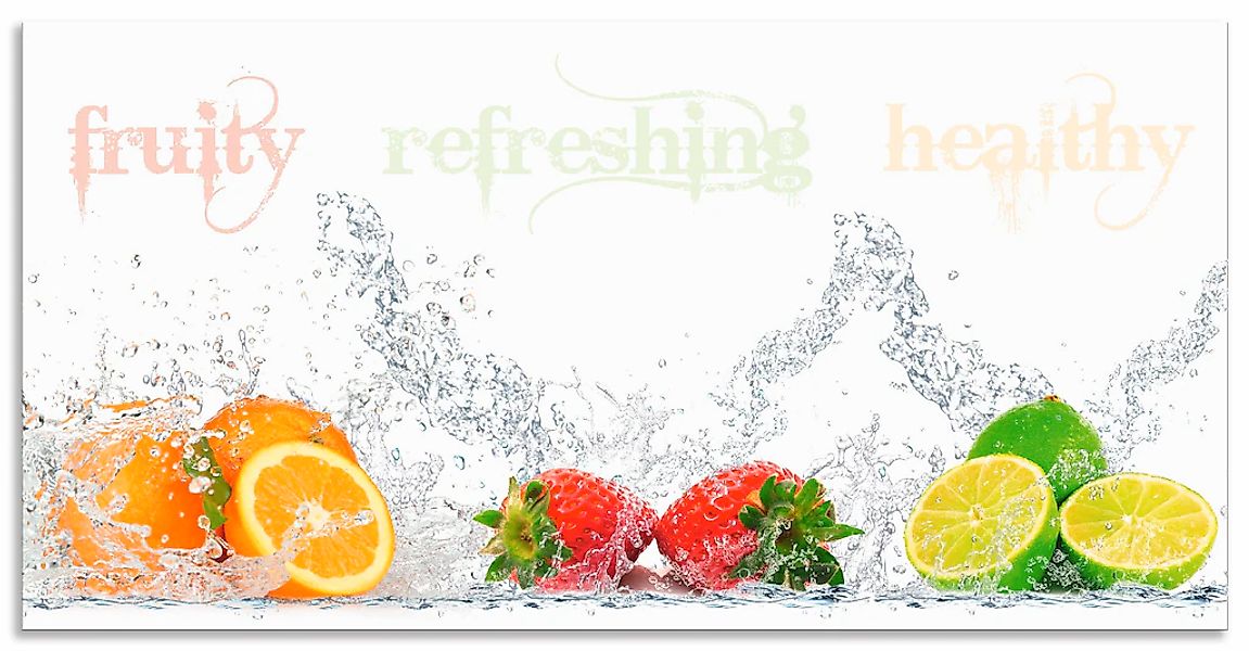Artland Küchenrückwand "Fruchtig erfrischend gesund Fruchtmix", (1 tlg.), A günstig online kaufen